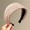 Elegante diadema de ala ancha para mujer, nuevo modelo 2026, diseño de copa alta, adecuada para lavarse la cara, uso diario, accesorio de pelo versátil