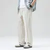 Ropa para Hombre Maple House / Nueva Colección Primavera/Verano 2026: Pantalones Casuales de Pierna Recta, Corte Holgado, Modernos, Adelgazantes y de Longitud Nueve Puntos