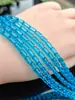 4*6mm Perlas de Azufaifo Cristal Perla Suelta Pulsera Cadena de Teléfono Móvil Material de Joyería Perla de Arroz Collar Accesorios Hechos a Mano con Perlas Cilindro