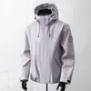 Chaqueta deportiva para exteriores, impermeable y cortavientos, para hombres y mujeres, nuevo modelo 2026, chaqueta de montañismo para primavera y otoño, abrigo con capucha, moderno