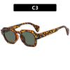Europa y Estados Unidos gafas de sol de uñas de arroz duro gafas de sol de moda irregulares poligonales para mujer tendencia transfronteriza gafas anti-ultravioleta