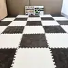 Alfombra de Piso Moderna Simple con Empalme Exclusiva Transfronteriza Temu Amazon Alfombra de Piso Cubierta Completa Lavable Alfombra para Gateo de Bebé