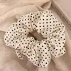 Scrunchie Estilo Coreano Zhao Lusi High-End Estético Ins Estilo Universitário Prendedor de Cabelo Estilo Doce Faixa de Cabelo Feminina