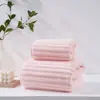 Toallas Faciales de Coral Gruesas y Ampliadas, Más Absorbentes que las Toallas de Baño de Algodón Puro, Suaves y Absorbentes al por Mayor para el Baño