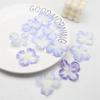Simulación Borde de Coca Hojas de Hortensia Piezas DIY Material Hecho a Mano Flor de Seda Antigua Tocado Pasador Decoración de Flores Flor Artificial Valle Belleza Disparo