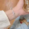 Pulsera de Vid de Uva Morada Soñadora Estilo Coreano, Moda de Lujo Ligero de Nicho, Diseño Exquisito, Joyería Apilable para Mujeres