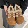 Zapatos Birkenstock estilo gorro, de suela gruesa y forro de felpa, para mujer, nueva colección otoño/invierno 2026, cálidos, mullidos y estilo botín de nieve