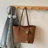 Bolsos de Gran Capacidad Otoño e Invierno 2025 Nuevo Estilo Retro para Viajar al Trabajo Bolso de Hombro para Mujer Bolso de Mano para Estudiante Universitario