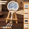 Marcador de página de cheongsam de perlas de brocado Song estilo chino tradicional, kit de manualidades DIY para niños, adecuado para talleres creativos, actividades de team-building y como recuerdo
