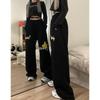 Pantalones de Chándal de Cintura Alta con Cordón, Holgados, Estilo Sexy para Baile de Jazz, Hiphop para Mujer, Transfronterizos Europeos y Americanos Amazon Aliexpress