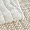 Cojín de Sofá de Felpa de Algodón Estilo Crema 2026 Nuevo Otoño e Invierno Engrosado Antideslizante Cojín de Asiento de una Pieza