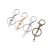 Artículos en stock llavero de metal aleación celebridad de internet llavero de langosta cadena de cuatro secciones anillo en forma de 8 colgante de muñeca venta al por mayor de fábrica