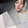 Adhesivo de retrato, adhesivo de diamante para cara, adhesivo de joyería con diamantes de imitación para cara, adhesivo de diamante naranja, adhesivo de maquillaje facial, diamante brillante.