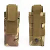 Riñonera Táctica para Exteriores Nylon Camuflaje para Correr y Ciclismo Bolsa para Teléfono Móvil Riñonera Deportiva Bolsa para Colgar Equipo