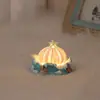 Lâmpada de Ouriço do Mar em Concha Natural Criativa Feita à Mão DIY Luminosa Luz Noturna Decoração de Mesa de Quarto Presente de Aniversário para Casal