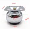 Luz de bola de cuentas alta de 35 mm cromo patas de sofá patas de mesa de centro patas de mesa soporte para patas de mesa pie de sofá soporte para pie de sofá patas de cama