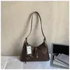 Bolsa de axila retrô de grande capacidade transfronteiriça para mulheres, nova bolsa tote simples de 2026, bolsa versátil de ombro e transversal para o dia a dia