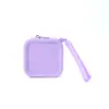 Bolsa de Armazenamento de Silicone Multifuncional Popular com Zíper Porta-Moedas Porta-Batom Porta-Cartão Conveniente Bolsa para Chaves Bolsa para Armazenamento de Fones de Ouvido