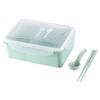 Caja Bento Japonesa Dividida para Sándwich Gran Capacidad Caja de Almuerzo para Oficinista Estudiante Caja de Frutas Caja para Acampar al Aire Libre Picnic
