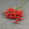 Nova única alta flor artificial estrelada 108 cabeça cola macia sentir flor de casamento estrelado segurando flor Pu cola macia