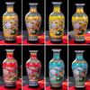 Jarrón de cerámica Jingdezhen, jarrón grande de suelo chino, arreglo floral, decoración moderna para sala de estar de hotel, decoración de mueble de TV