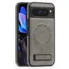 Funda de teléfono magnética de carga inalámbrica adecuada para Google Pixel 11Proxl Google 10 Soporte Funda protectora de cuero