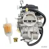 Piezas de motocicleta PWK40 de alto rendimiento Carburador de 40 mm Kawasaki KLR650 tres tubos 2008-2018 15001