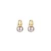 Aretes de Perla Rosa Sakura al Vapor Shijia con Cierre de Plata Esterlina 925 para Mujer Clips para Orejas Diseño de Nicho Aretes de Alta Gama