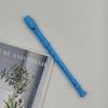 Flauta colorida de seis furos, clarinete de plástico de oito furos, iluminação musical para educação infantil, clarinete para aprendizado e materiais de ensino para crianças