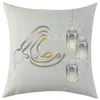 Estilo Lujo Ligero Nuevo Temu Transfronterizo Funda de Almohada Transpirable Cómoda de Lino Etiqueta Decorativa para Sofá y Dropshipping