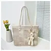 Bolso de hombro de moda personalizado estilo coreano para mujer, nuevo modelo 2026, bolso de mano de gran capacidad, bolsa tote de trabajo