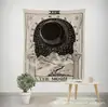 Ins tapiz tela colgante Mandala bohemio estampado tela de pared tela de fondo decoración de habitación tela de pared colgante de fondo