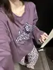 Pijama Nuevo de Invierno 2026 De Rong para Mujer, Estilo Ins de Dibujos Animados Meilade, Cuello Redondo Casual, Se Puede Usar Afuera, Conjunto con Forro de Terciopelo
