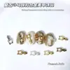 Arte de Uñas Hebilla de Herradura Joyería Metal Uña Accesorios DIY Bronce Oro Plata Sub-Plata Sub-Oro Retro Versátil