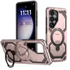 Funda Adecuada para Teléfono Samsung S26Ultra Pivot A57 de Grado Militar Cobertura Completa Anti-Caídas con Soporte S25Edge Funda Magnética