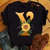 Camiseta para Mujer Maycaur Estampado Personalizado de Letras y Nombres