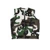 Exportación de Moda Transfronteriza Nuevos Shorts con Cordón Personalizados Y2K Estilo Callejero Pantalones Camuflaje Hip-Hop con Bolsillo de Solapa Traje de Chaleco con Cremallera
