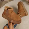 Moda Casual Transfronteriza Europea y Americana para Mujer Cómodas Botas Otoño Estilo Europeo Nuevas Tallas Grandes Comercio Exterior 20 Venta al por Mayor Tallas Grandes