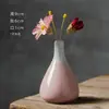 Jarrón Pequeño de Cerámica Jingdezhen Estilo Ins Habitación Plantas Hidropónicas Sala de Estar Decoración Arreglo Floral Flores Secas Decoración Hecha a Mano