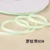 Cinta de Tejido Nervado Fina de 0.6 cm, Cinta Nervada Colorida de Alta Densidad, Accesorios para Bordes de Prendas, Cinta al por Mayor en Stock