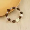 Pulseira de Cerâmica com Design Exclusivo, Sensação de Luxo, Doce e Versátil, Artística, Simples, Fresca, Pulseira da Série Oceano para Mulheres