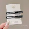 Pinzas para el Cabello Bordadas con Flores para Niñas Nuevas de Alta Gama Pinzas BB para Flequillo Lateral para Niñas y Bebés Lindos Accesorios para el Cabello