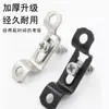 Conector de acero inoxidable semi-pasante dos en uno piezas invisibles tornillo fijador para carpintería accesorios de ferretería para gabinetes armarios muebles