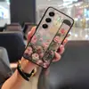 Adecuado para Funda de Teléfono Móvil Tecno, Textura de Moda, Pulsera Personalizada, Carcasa Blanda Madura a Prueba de Polvo y Disipación de Calor, Estilo Chino Pareja Todo Incluido