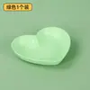 Prato Criativo em Formato de Coração de Pêssego Prato para Ossos Prato para Petiscos Prato para Frutas Prato para Nozes Conjunto de Pratos para Petiscos Prato Atacado