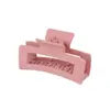 Presilha de Cabelo Retangular Versátil Coreana, Presilha de Cabelo Simples e Elegante para Mulheres, Presilha para Rabo de Cavalo Alto, Presilha de Tubarão da Moda