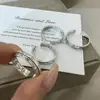 Anillo de Plata de Ley S925 con Números Romanos para Mujer, Diseño Abierto Simple, Versión Coreana Fresca y Elegante, Anillo de Letra Versátil para el Dedo Índice