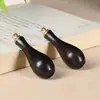 Botella de rapé de sándalo morado ébano pieza de mango de colgante diy características artesanía de juego cultural regalo colección para enviar a amigos