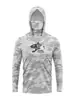 Ropa de Pesca de Manga Larga Transpirable con Protección Solar Camiseta Camuflaje Estampado de Verano Ropa de Pesca Transfronteriza