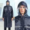 Capa de chuva para bicicletas elétricas, estilo longo, corpo inteiro, proteção contra chuva de alta resistência, tamanho adulto, para uma pessoa, modelo feminino, poncho de chuva separado para o ciclista e o veículo